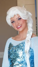 Load image into Gallery viewer, Braided style Elsa inspired wig